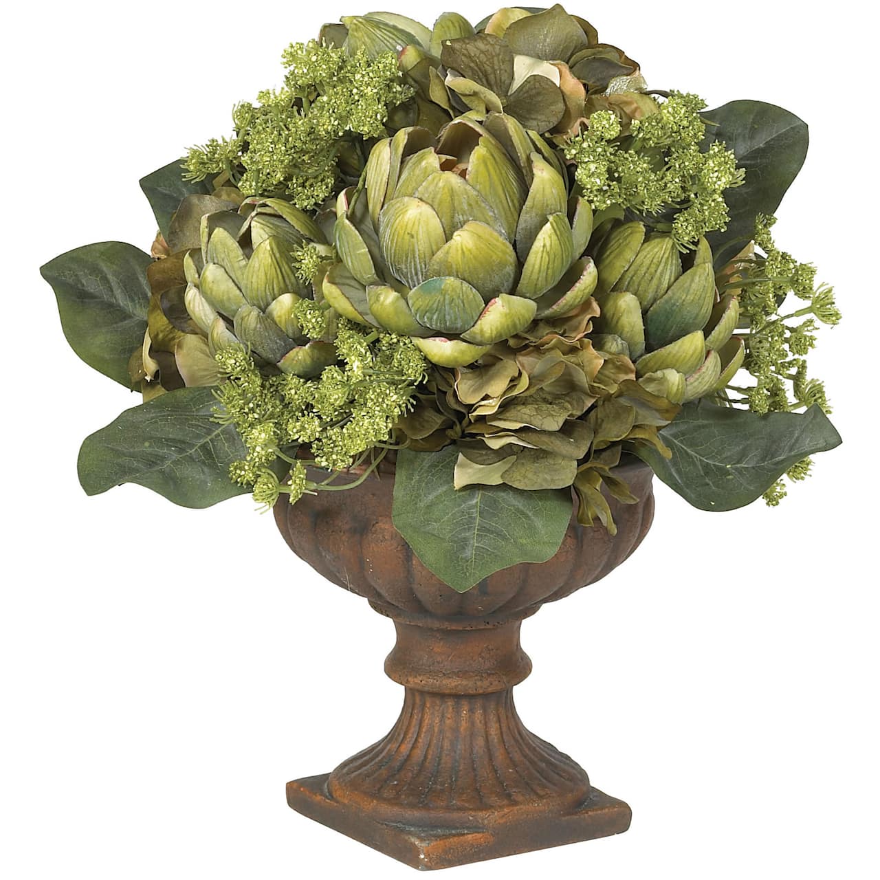 14" Artichoke Centerpiece Arrangement in Planter